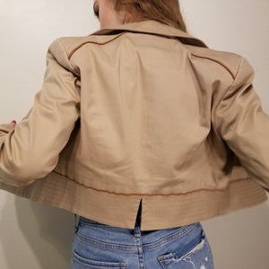 Caramel Crop Jacket